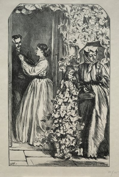 Cosa è successo uccidendo un ricco zio a Natale, 1865 da Charles Samuel Keene