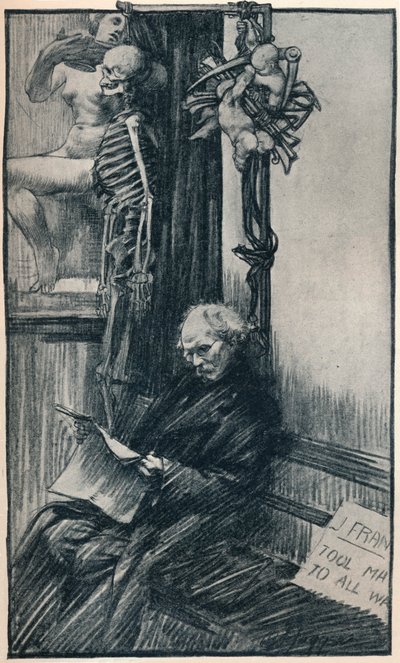 Un fabbricante di strumenti di modellazione, c. 1914-1915 da Charles Sergeant Jagger