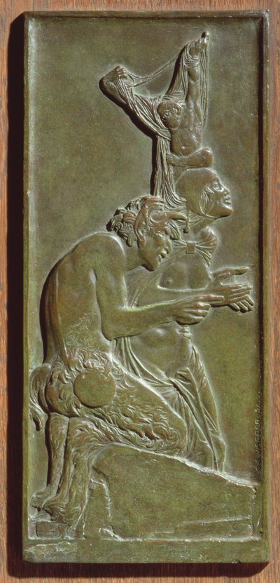 Ninfa e satiro, c.1930 da Charles Sergeant Jagger