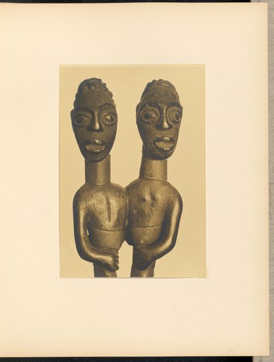 [Scultura africana in legno] da Charles Sheeler