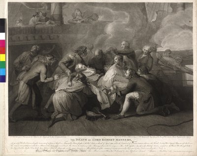 Lord Robert Manners (1758-1782) La morte di Lord Robert Manners da Charles Sherwin