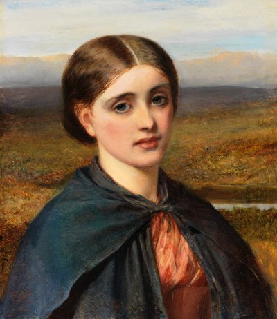 Studio di una testa irlandese, 1866 da Charles Sillem Lidderdale