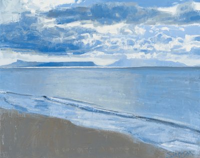 Changing Light, 2014 (olio su tela) da Charles Simpson