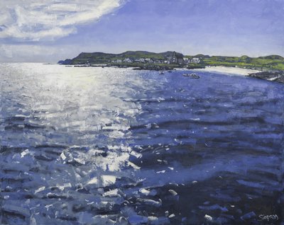 Iona Light, 2017 (olio su tela) da Charles Simpson