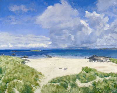 Iona North End, 2015 (olio su tela) da Charles Simpson