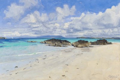 Estate di Iona (Il dito), 2015 (olio su tela) da Charles Simpson