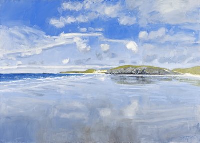 Nord Ovest (Balnakeil), 2011 (olio su tela) da Charles Simpson