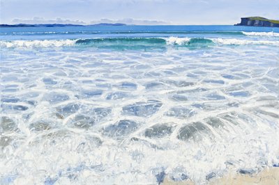 Oldshoremore Sea, 2010 (olio su tela) da Charles Simpson