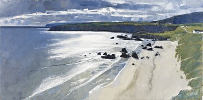 Sango Bay, 2011 (olio su tela) da Charles Simpson
