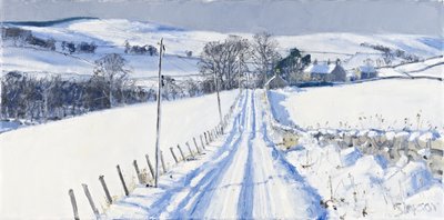 Neve, Newhall, 2010 (olio su tela) da Charles Simpson
