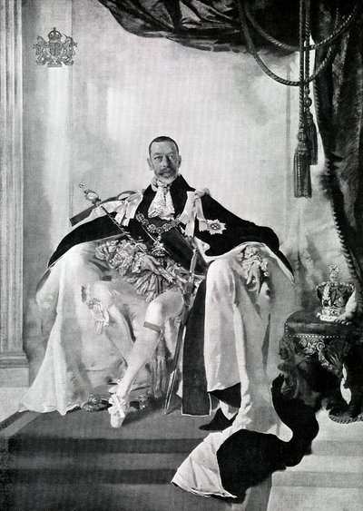 Giorgio V, 1924 da Charles Sims