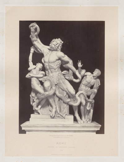 Roma: Gruppo Laocoonte (Vaticano) da Charles Soulier