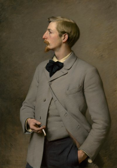 Paul Wayland Bartlett, c. 1890 da Charles Sprague Pearce