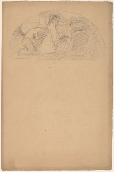 Studio per una lunetta da Charles Sprague Pearce