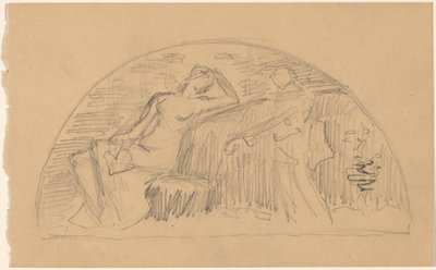 Studio per una lunetta da Charles Sprague Pearce
