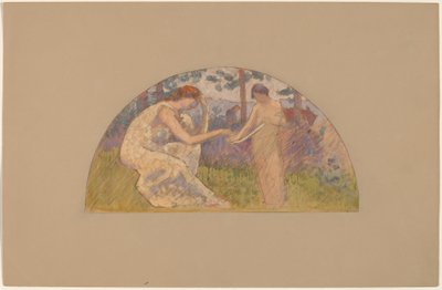 Studio per una lunetta da Charles Sprague Pearce