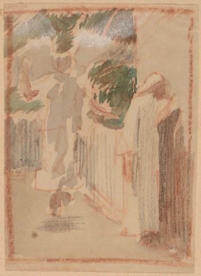Studio per un Pannello da Charles Sprague Pearce
