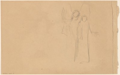 Studio di figure [verso] da Charles Sprague Pearce