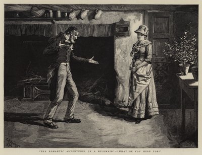Le avventure romantiche di una lattaia, Cosa ci fai qui da Charles Stanley Reinhart