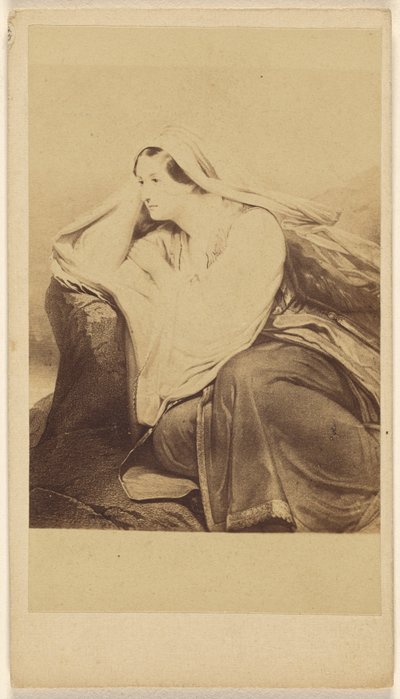 Medora. Ary Scheffer. Leprix. [copia di un dipinto] da Charles Taber and Co.
