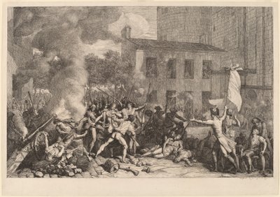 Presa della Bastiglia, il 14 luglio 1789 da Charles Thevenin