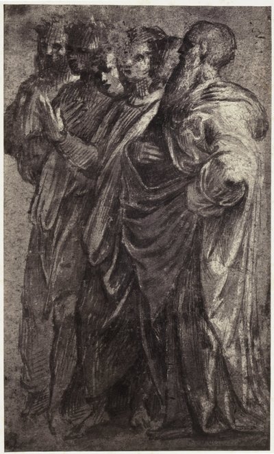 Fotoreproduzione di un disegno di Raffaello, sei saggi da Charles Thurston Thompson