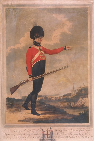 Figura militare che indossa l