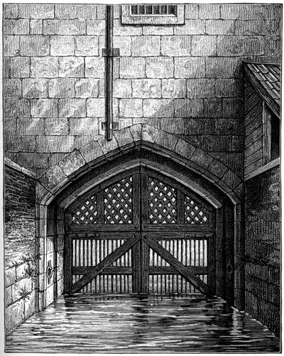 Porta dei Traditori, Torre di Londra da Charles Tomkins