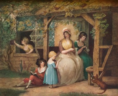 Dopo la scuola, XIX secolo da Charles Turner