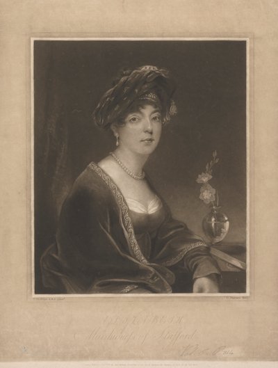Elizabeth, Marchesa di Stafford da Charles Turner