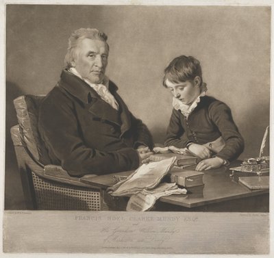 Francis Noel Clark Mundy e suo nipote, William da Charles Turner