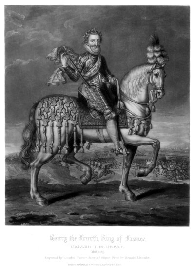 Enrico IV, Re di Francia, 1816 da Charles Turner