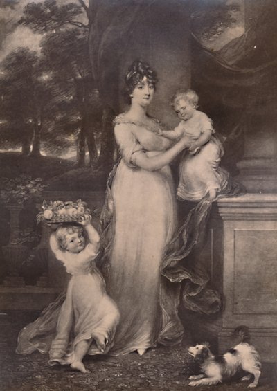 Maria Scott-Waring e le sue figlie, c 1804 1894 da Charles Turner