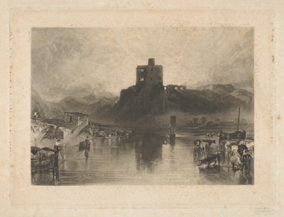 Castello di Norham, sul fiume Tweed da Charles Turner