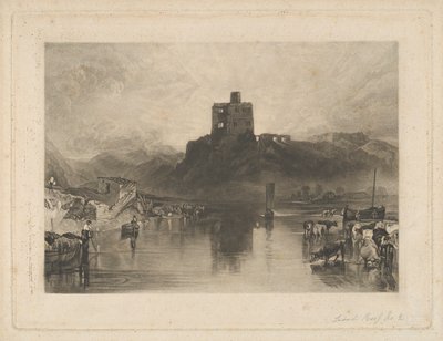 Castello di Norham, sul fiume Tweed da Charles Turner