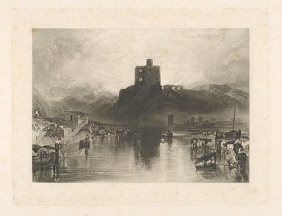 Castello di Norham, sul fiume Tweed da Charles Turner