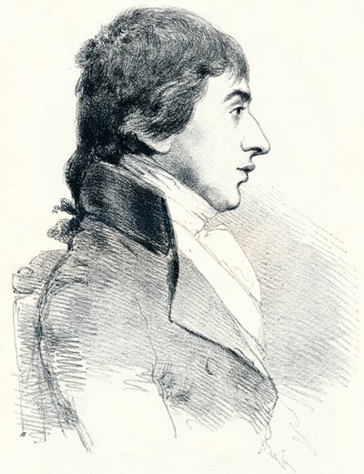 Ritratto di JMW Turner da Charles Turner