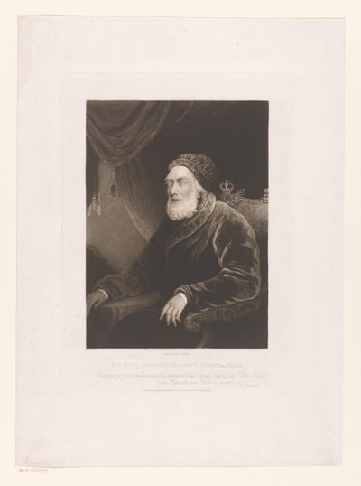 Ritratto di Giorgio III del Regno Unito da Charles Turner