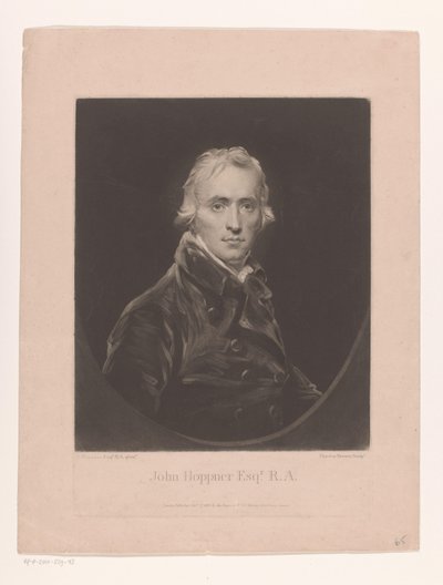 Ritratto di John Hoppner da Charles Turner