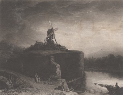 Il Mulino di Rembrandt, 1823 da Charles Turner