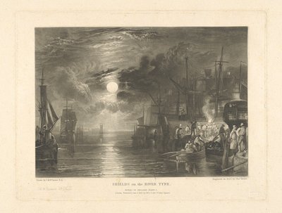 Scudi sul fiume Tyne da Charles Turner