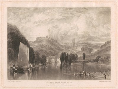 Totnes, sul fiume Dart da Charles Turner