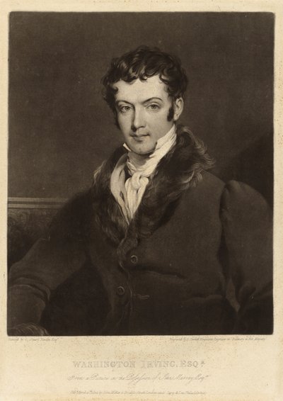 Washington Irving da Charles Turner