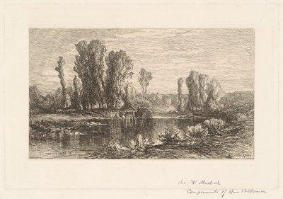 Paesaggio con Carro di Fieno da Charles Volkmar