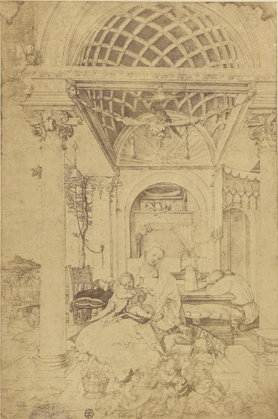 Sacra Famiglia da Charles Von Bouell
