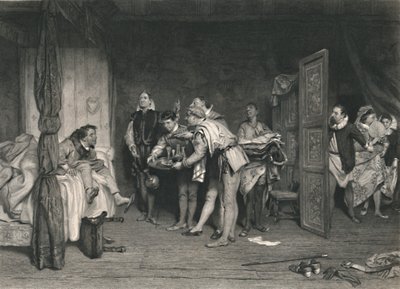 Christopher Sly La bisbetica domata, c1870 da Charles W. Sharpe