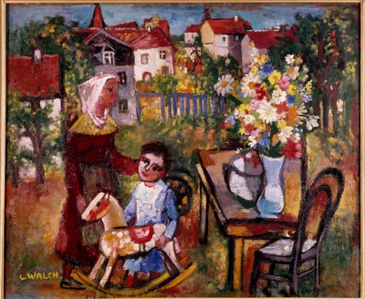 Bouquet nel villaggio da Charles Walch