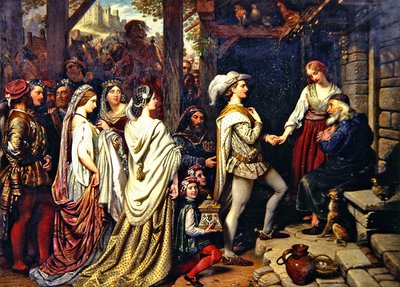 Il matrimonio di Giselda da Charles West Cope