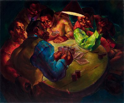 Giocatori di carte da Charles White