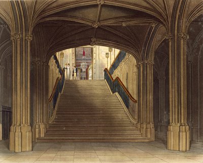 Una scala, Castello di Windsor, da 